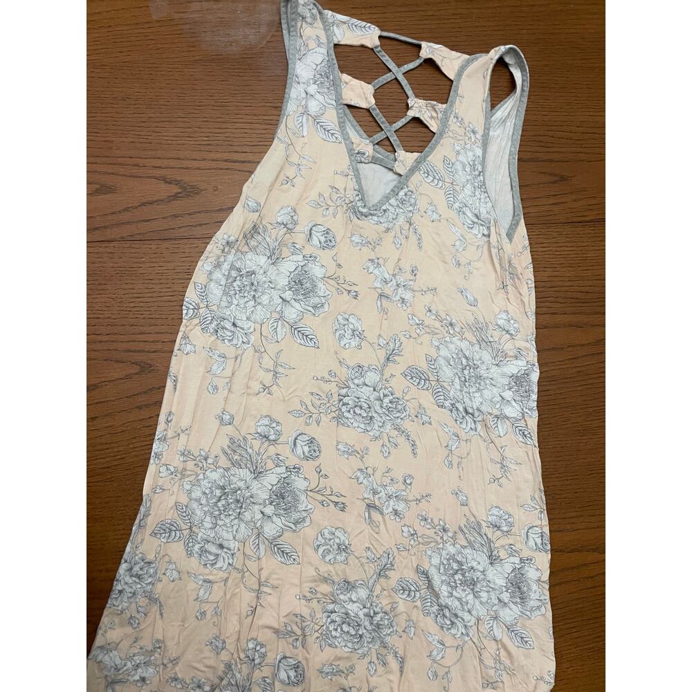 Daisy Fuentes Floral Dress Size L - Picture 8 of 9